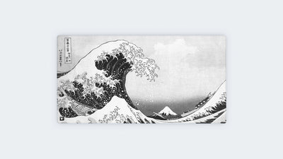Hokusai Fala mono