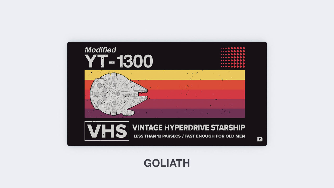 Vintage Hyperdrive Starship