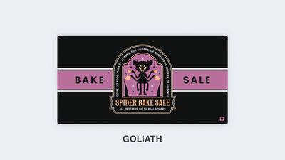 Emblème de la vente de gâteaux de l'araignée