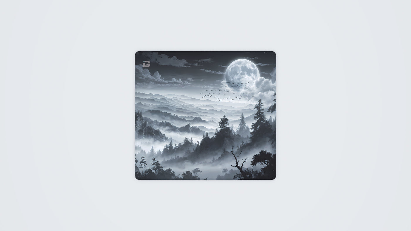 Grey Moonlit Night