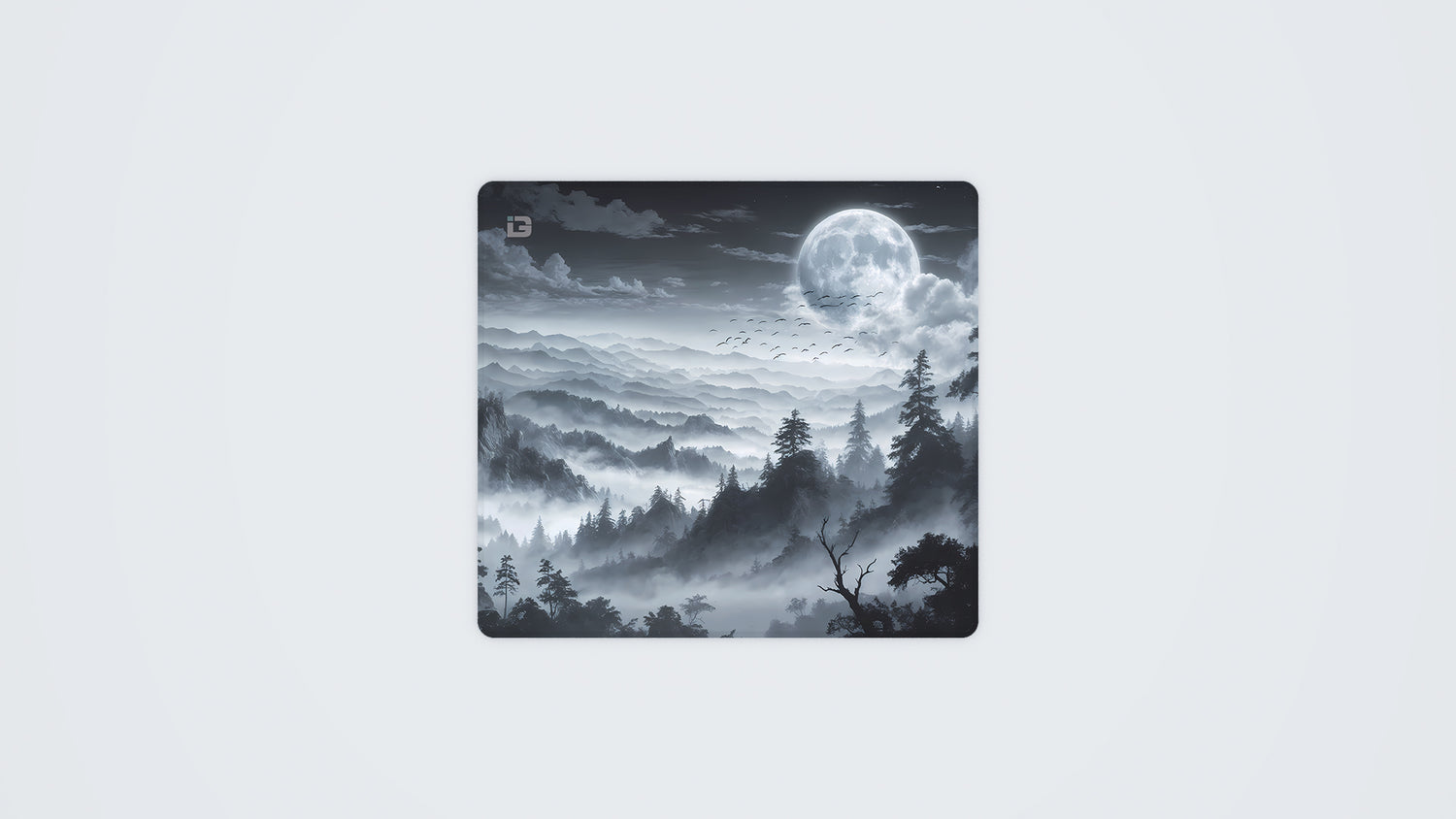 Grey Moonlit Night