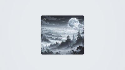 Grey Moonlit Night