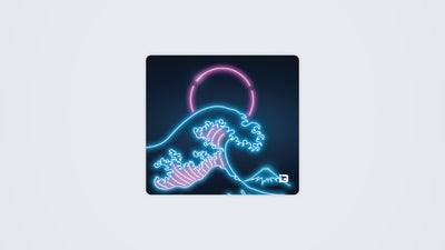 Neon Great Wave
