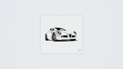 8C White