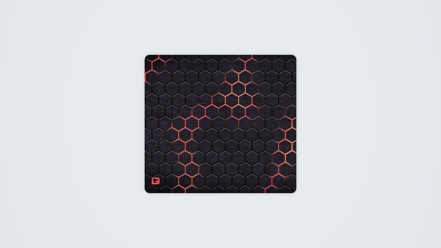 Hexagon Grid Red