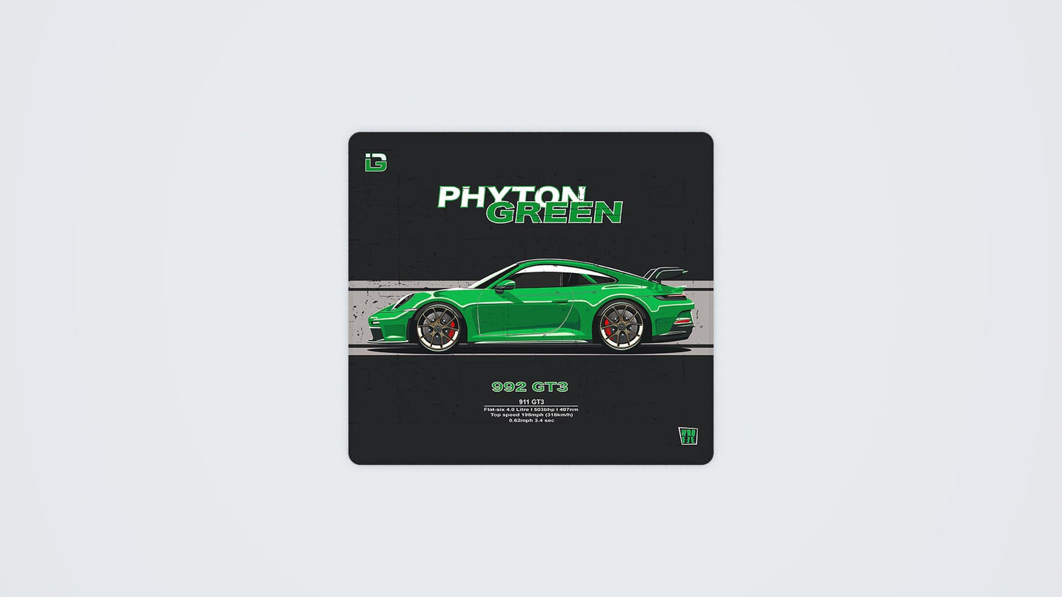 GT3 Python Green