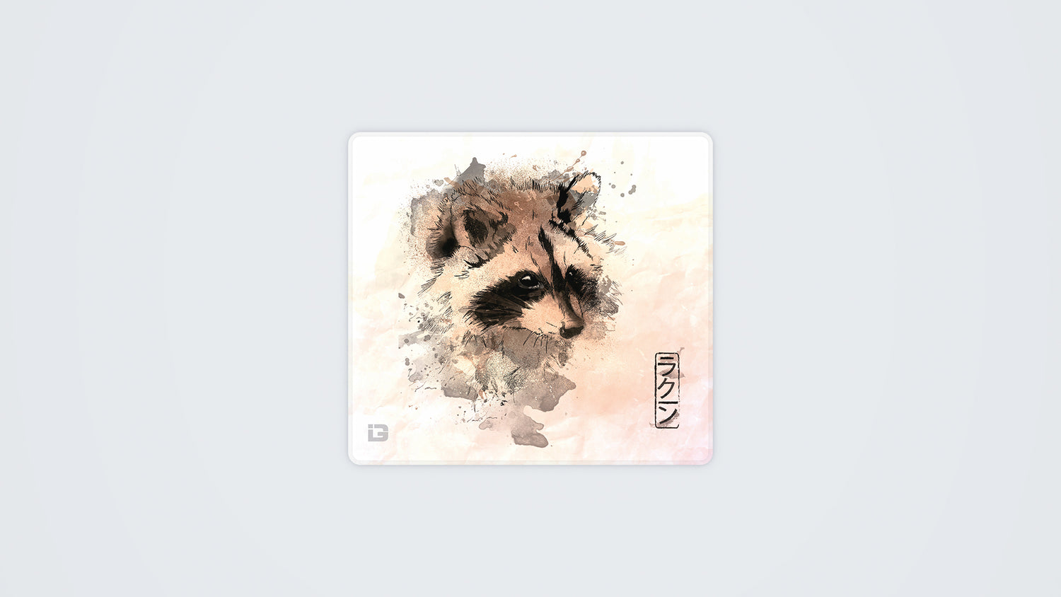 Water Colour Raccoon
