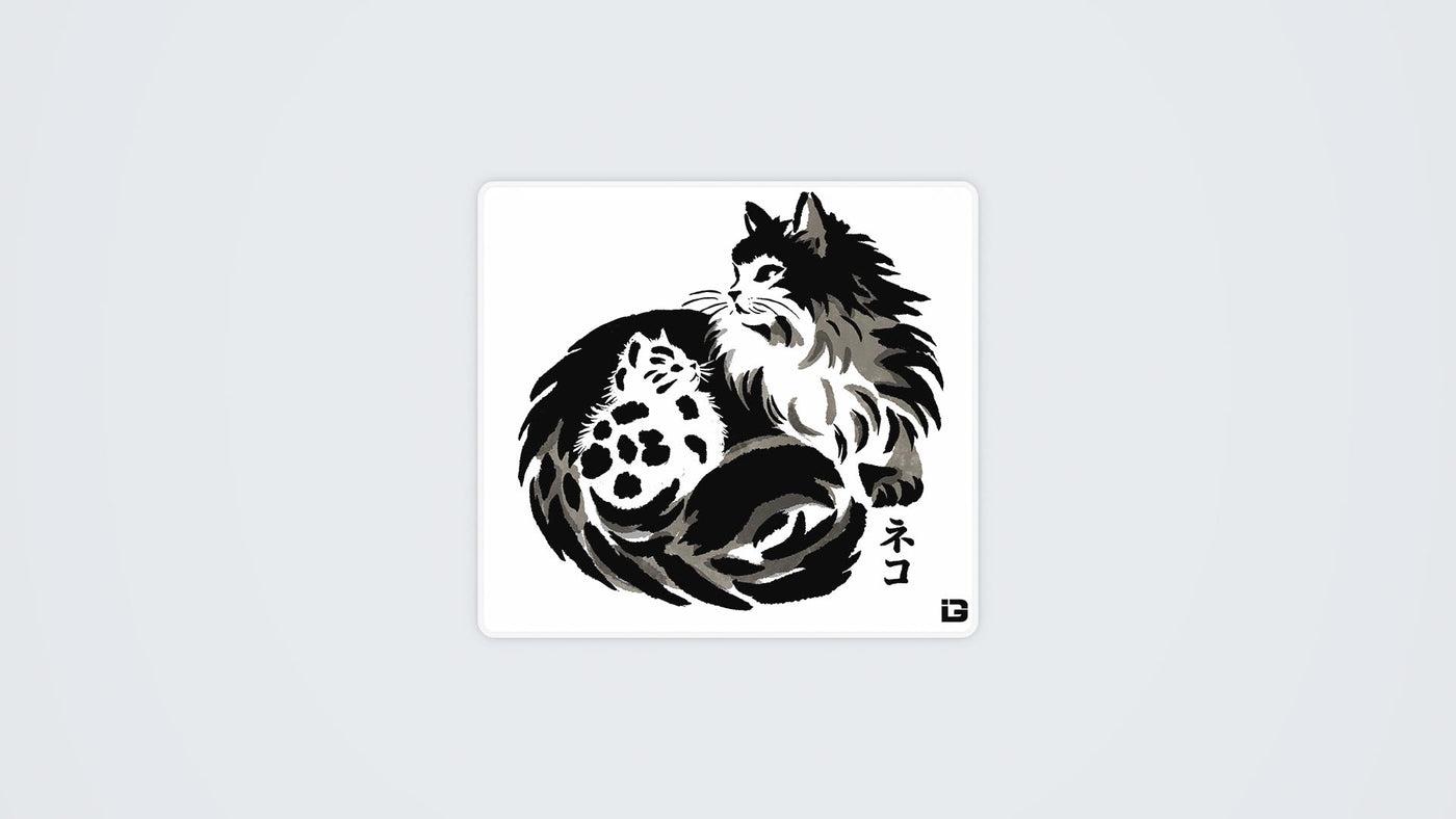 Sumi-e Cats