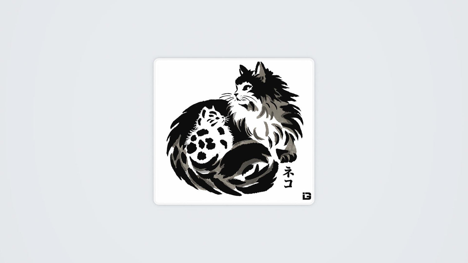 Sumi-e Cats