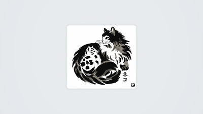Sumi-e Cats