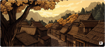 Golden Autumn Village