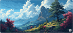 Paysage d'anime