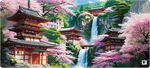 Waterfall Temple