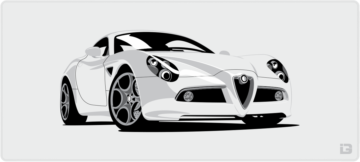 8C White