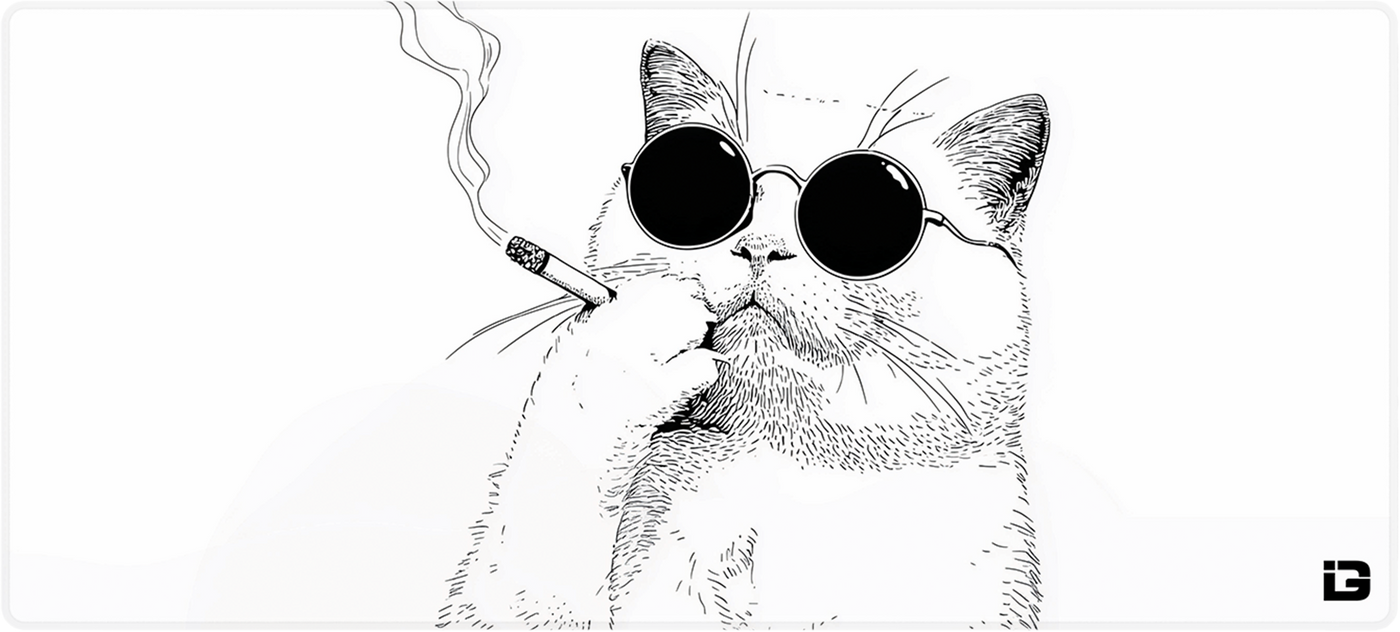 Smoking Cat