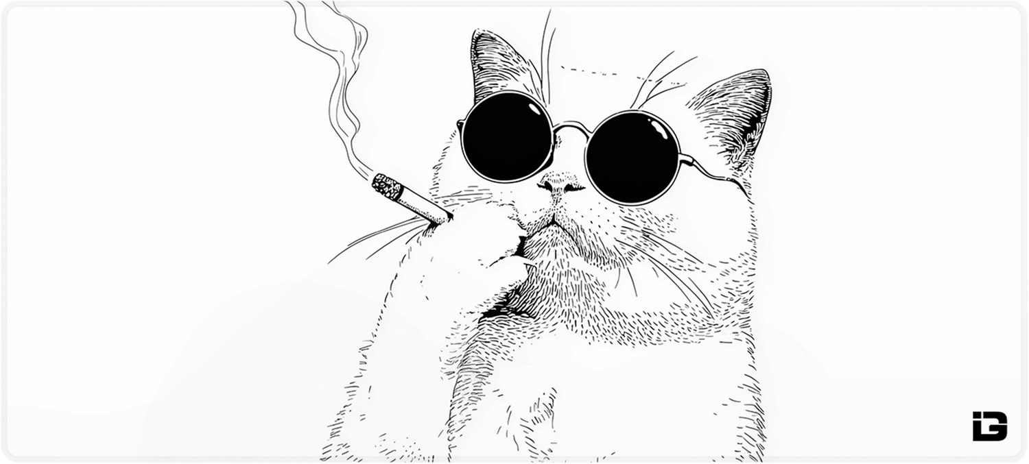 Smoking Cat