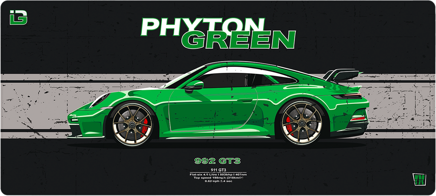 GT3 Python Green