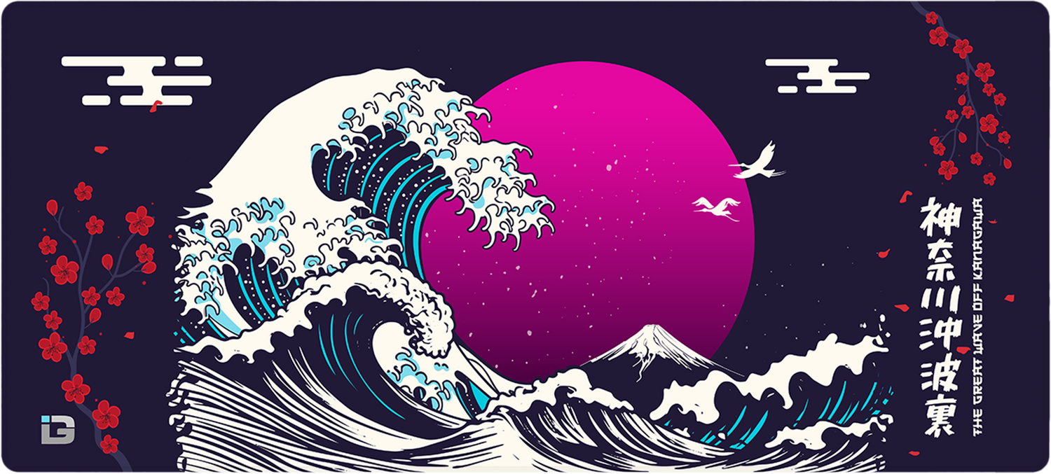 Kanagawa Pink Haze
