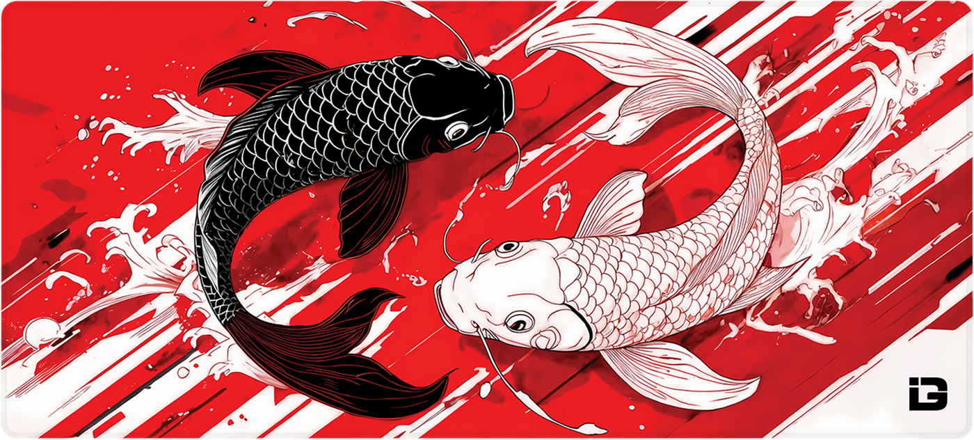 The Koi In Red