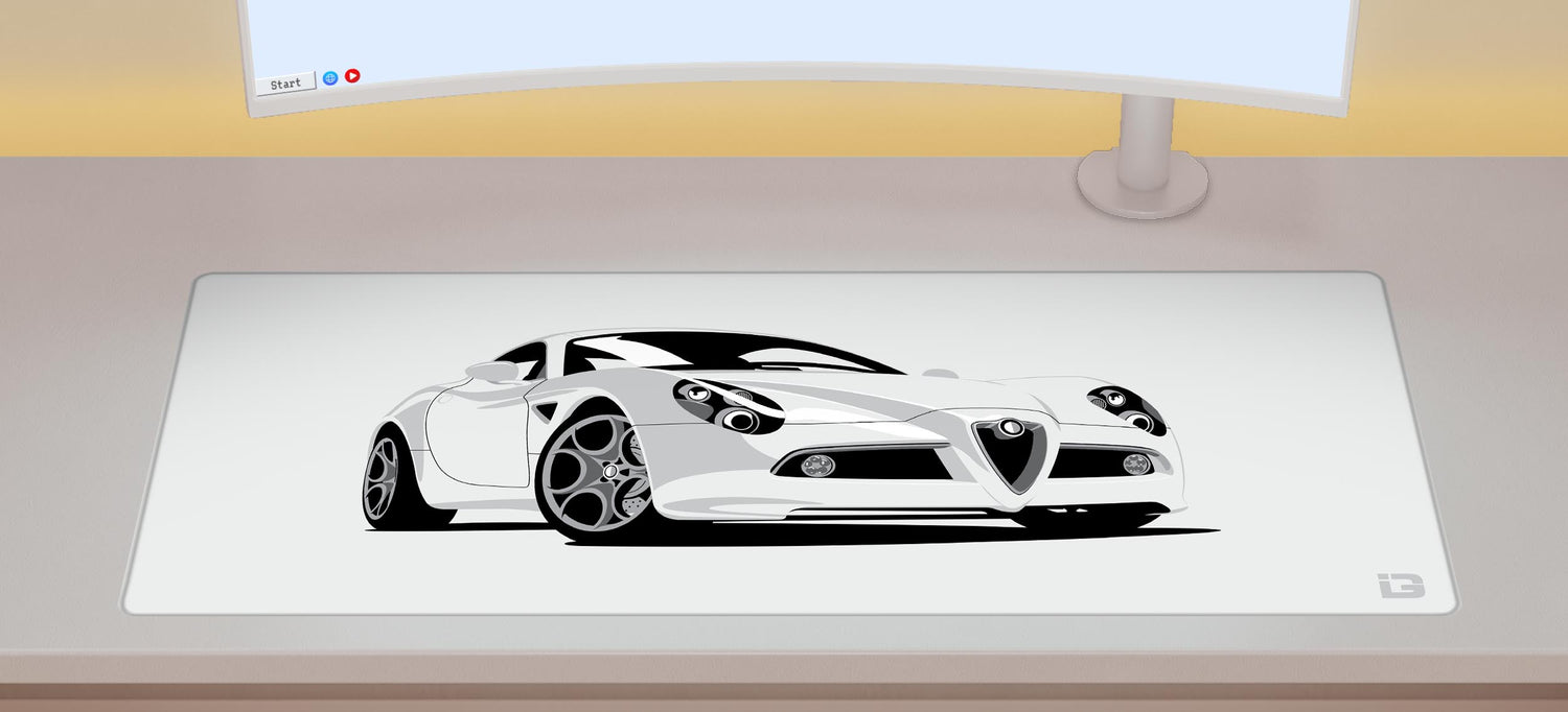8C White