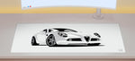 8C White