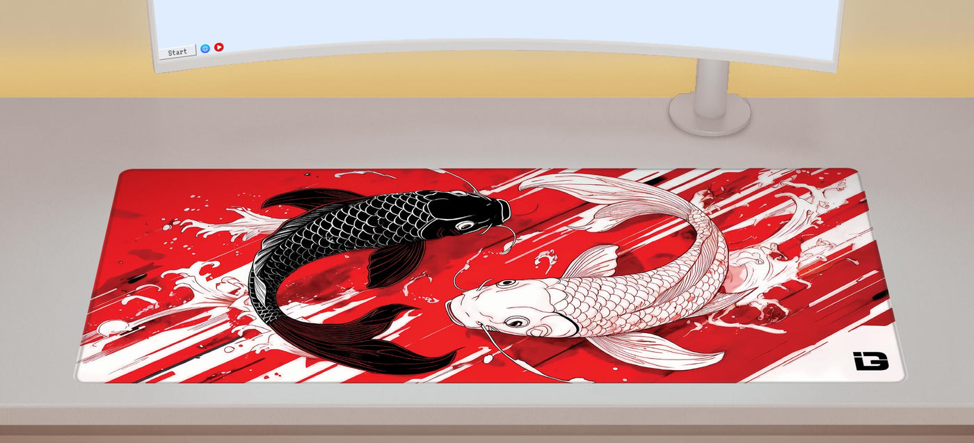 The Koi In Red