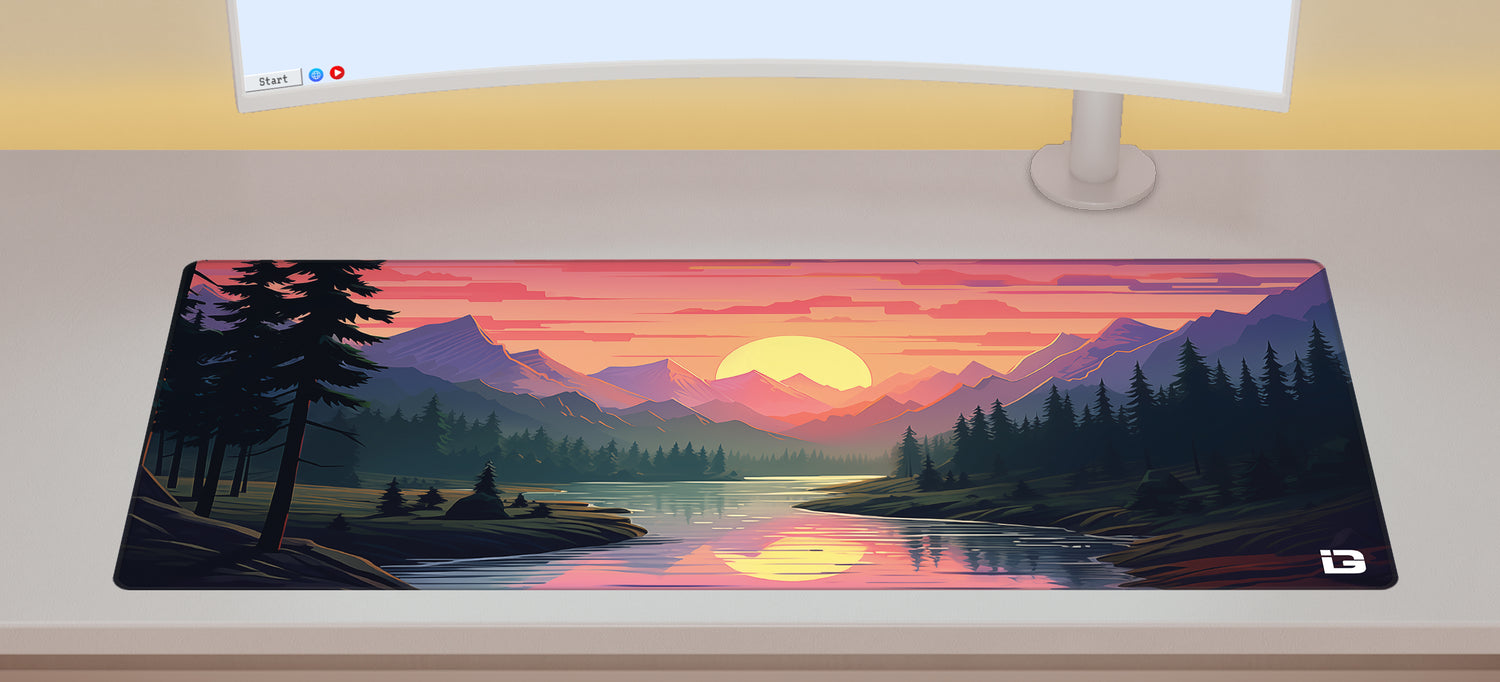 Sonnenuntergang Wildnis