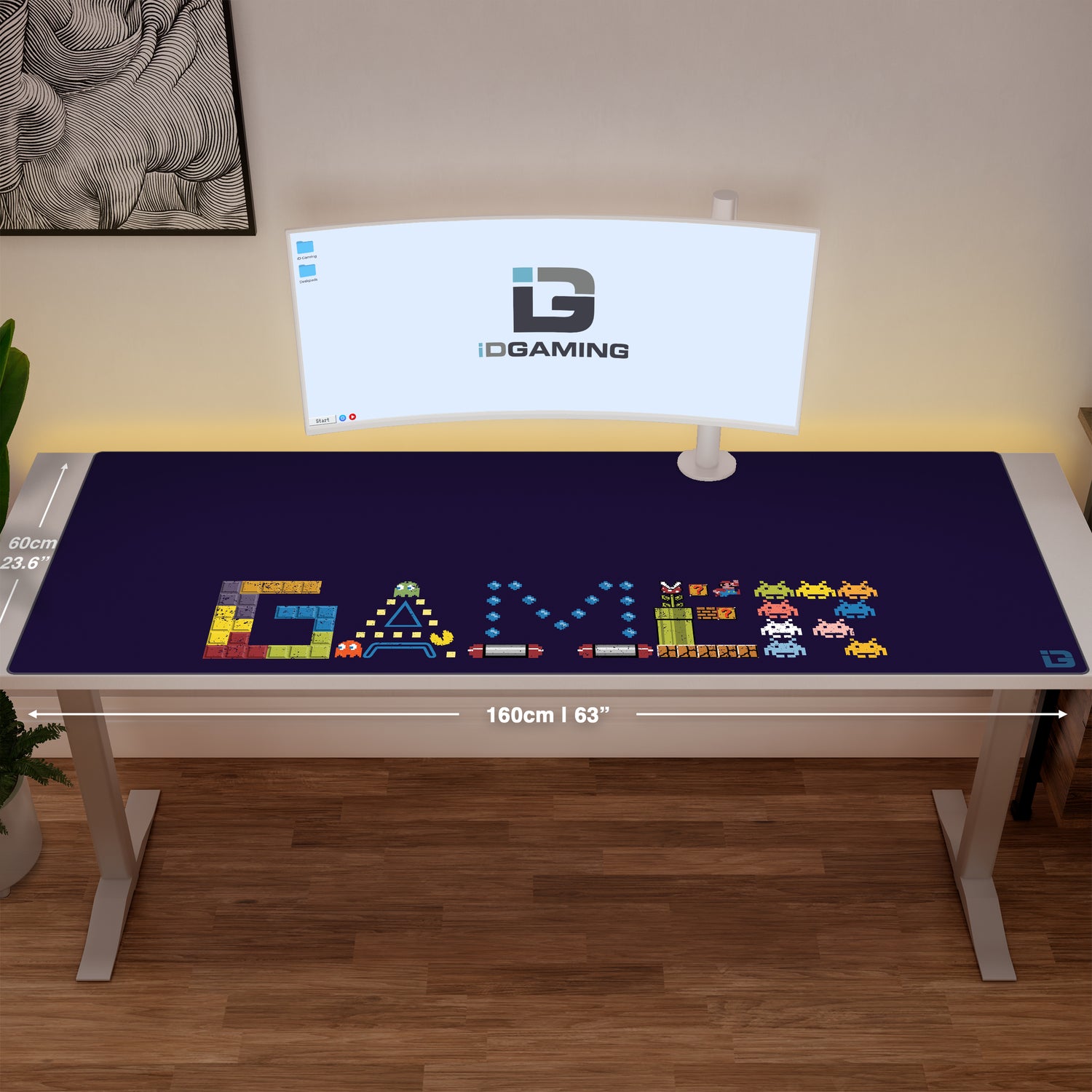 Gamer d'arcade rétro