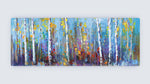 Colourful Birch Trees