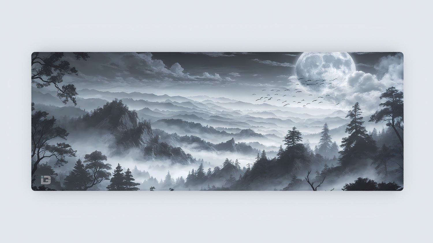 Grey Moonlit Night