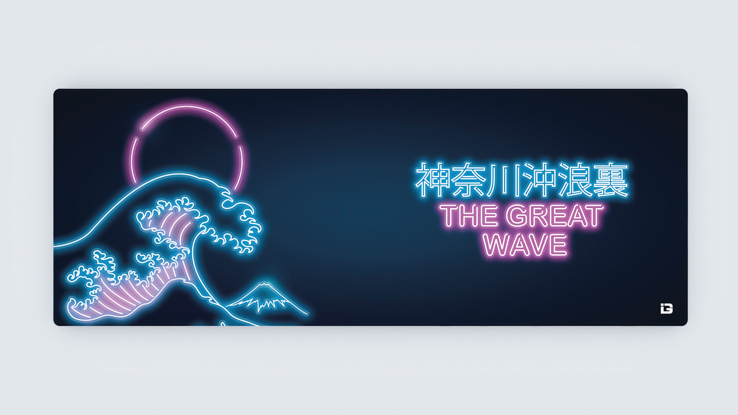 Neon Great Wave