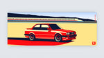 E30 vs Train à Grande Vitesse