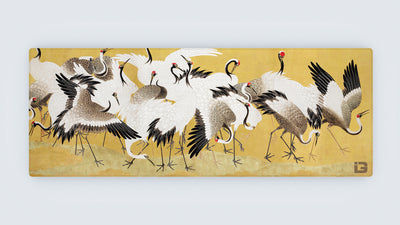 Volée de grues