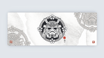 Space Soldier Samurai Helmet