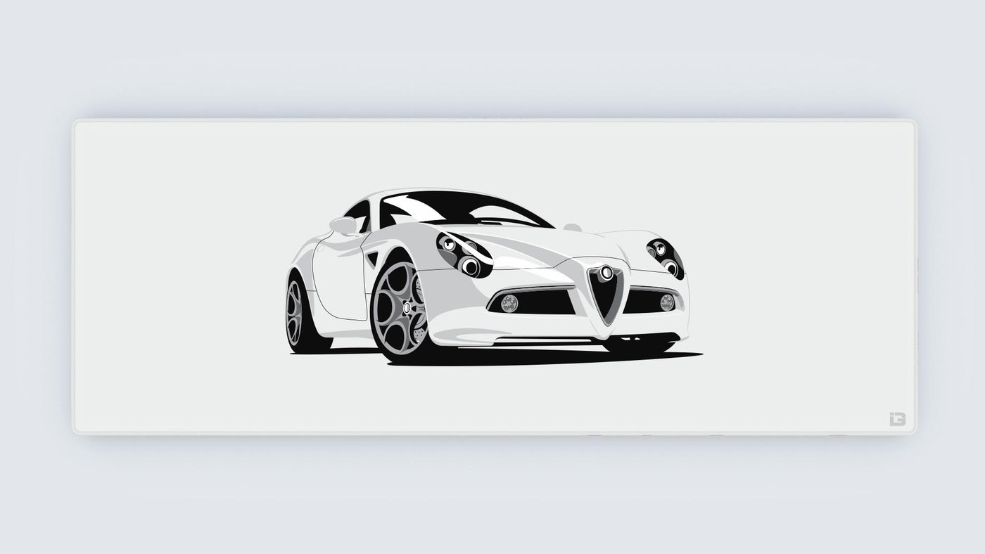 8C White