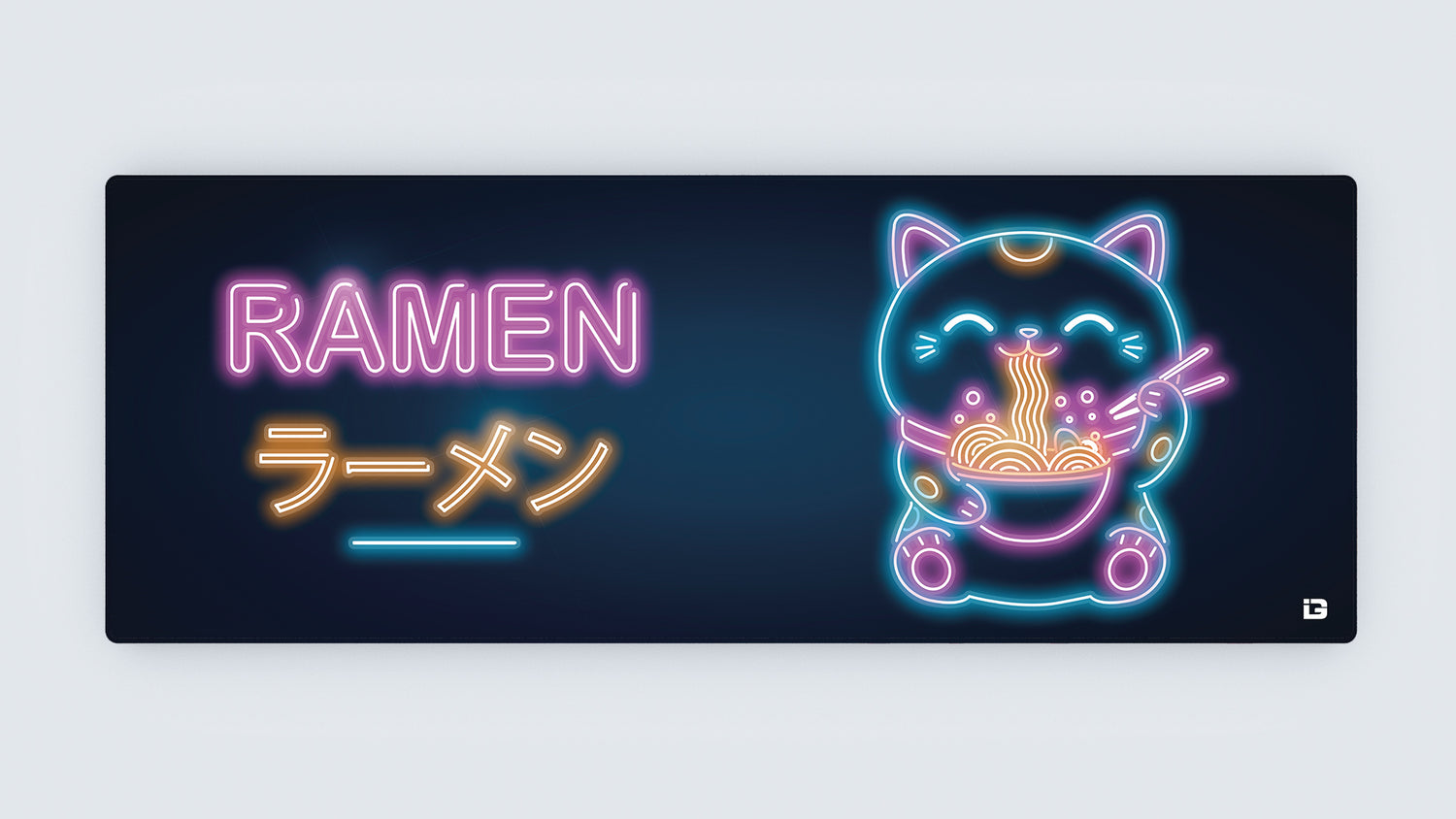 Neon Retro Neko Ramen