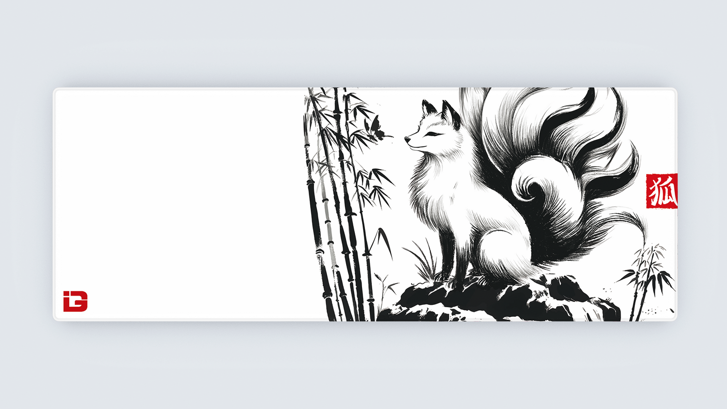 Kitsune Sumi-e