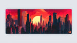 Sunset in the Dark City