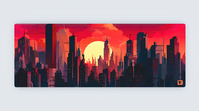 Sunset in the Dark City