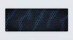 Hexagon Grid Blue