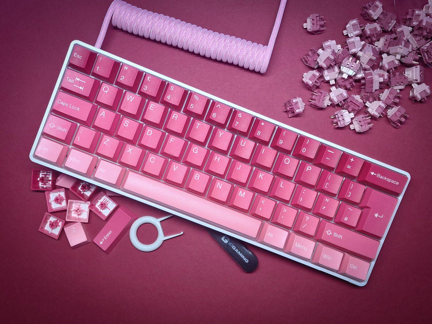 Erdbeere Keycap Set