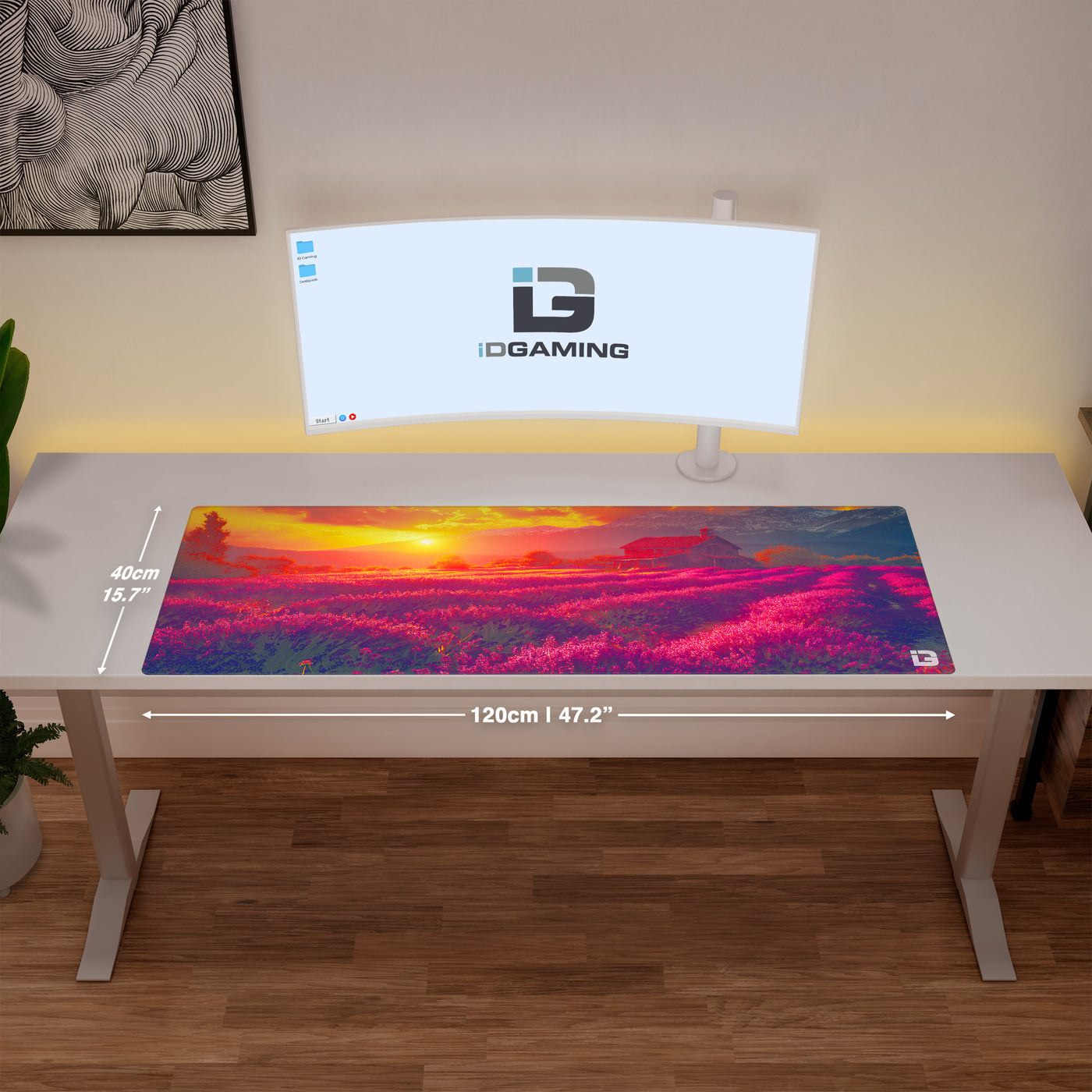 Lavendel Sonnenuntergang