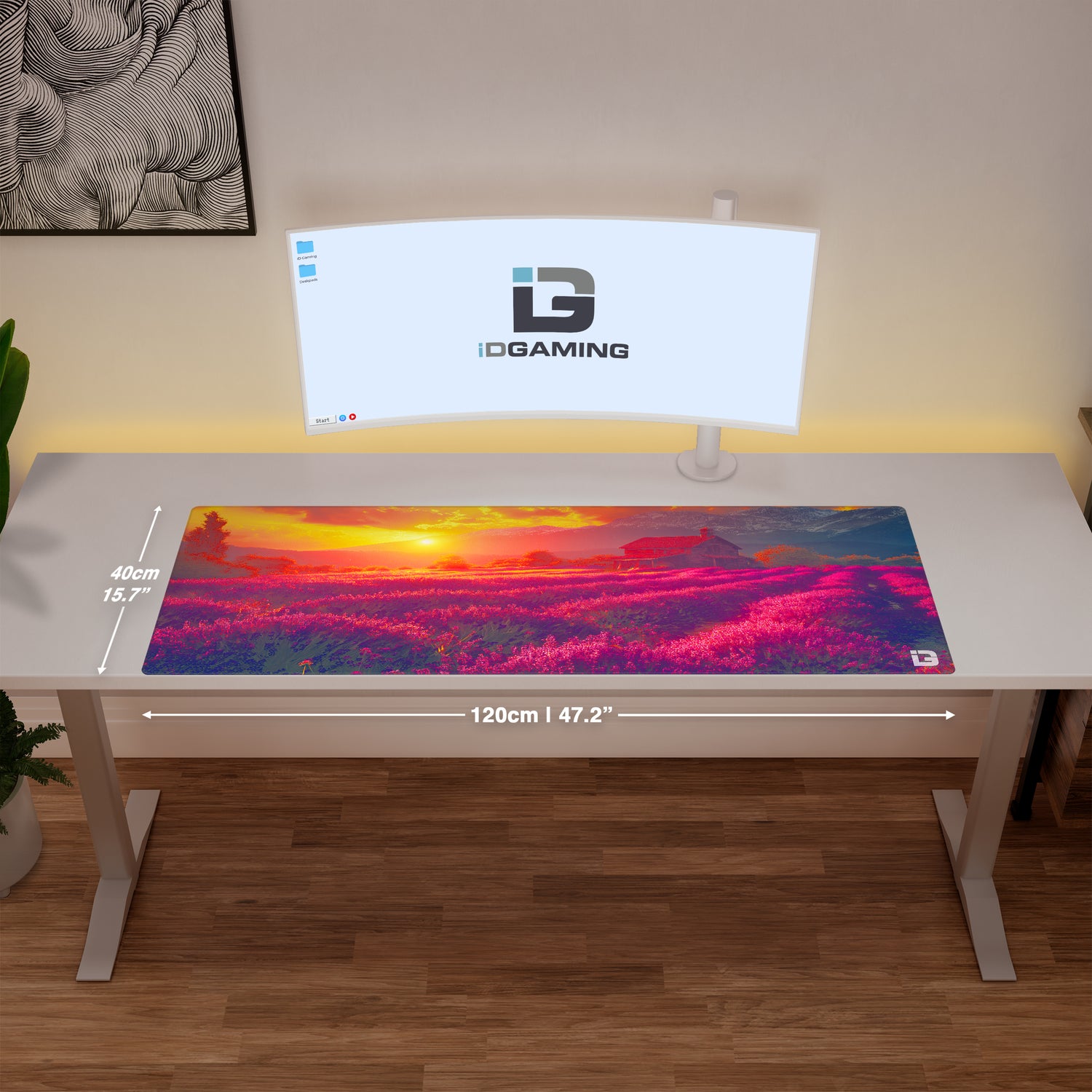 Lavendel Sonnenuntergang