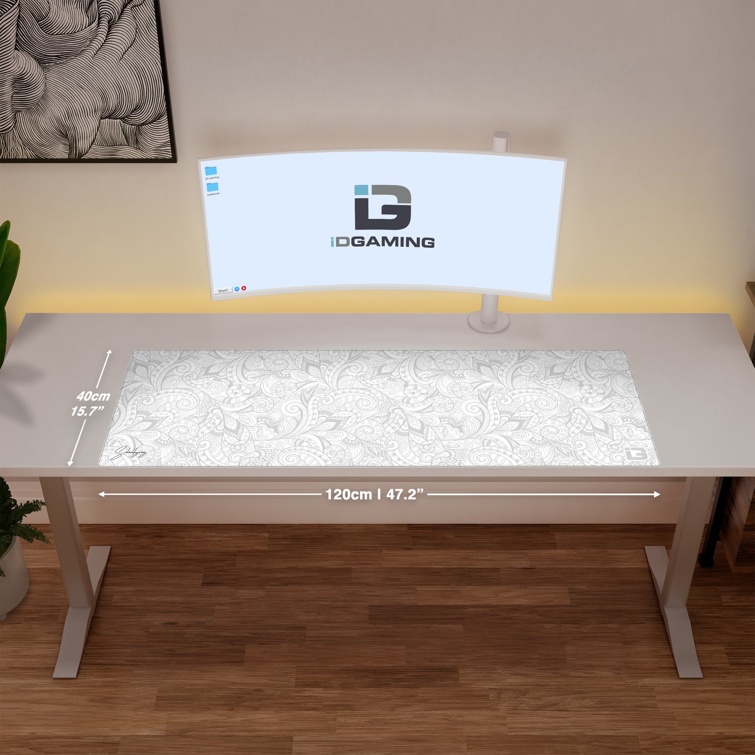 Florale - White