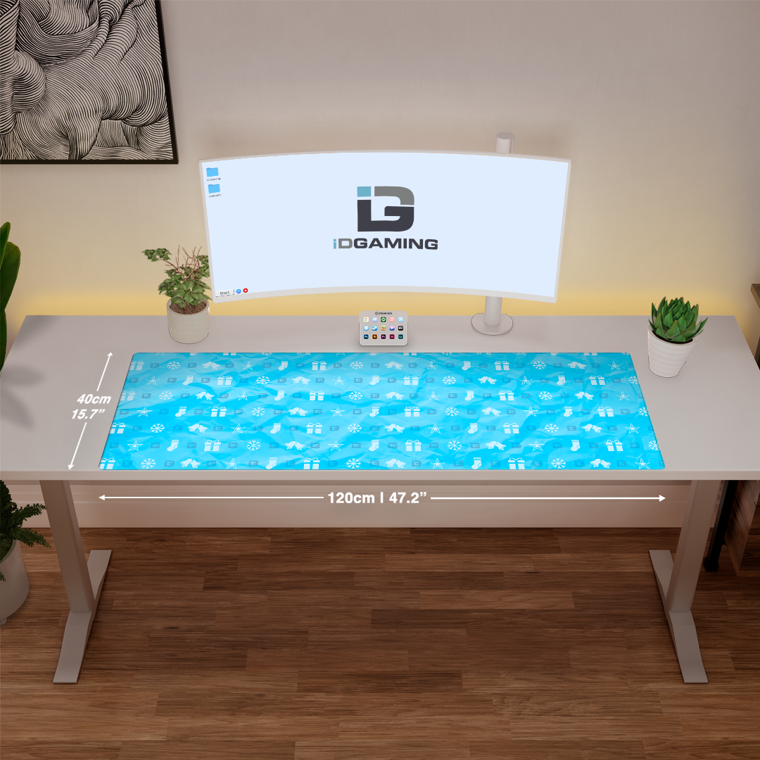 XMAS Wrapping Paper Blue