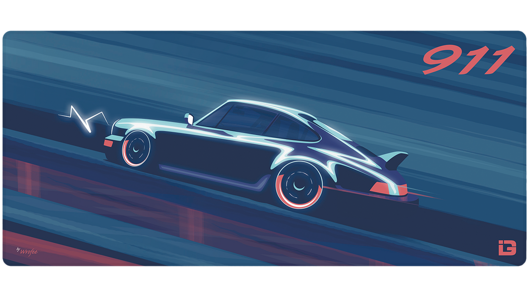 Space Painter Custom Gaming Mousepad by ID Gaming iD Gaming