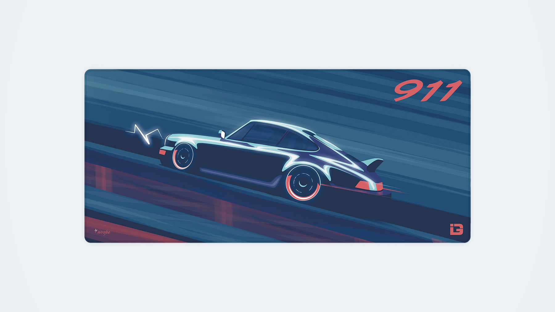 Space Painter Custom Gaming Mousepad by ID Gaming iD Gaming