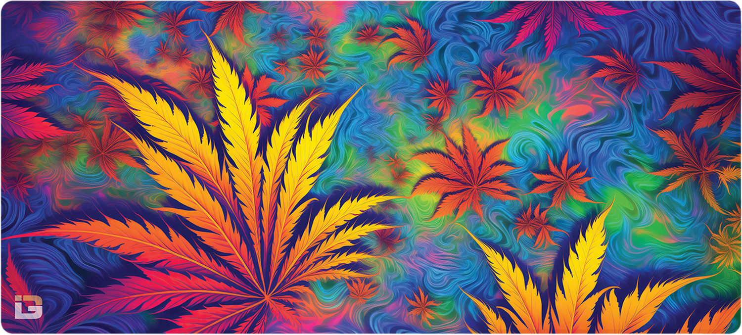 Patrón de Hoja de Cannabis