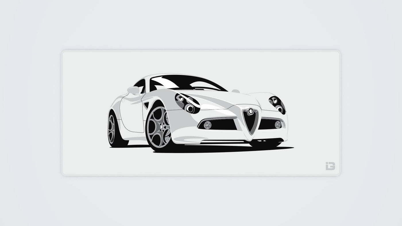 8C White