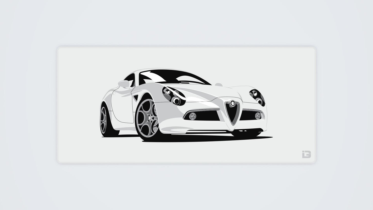 8C White